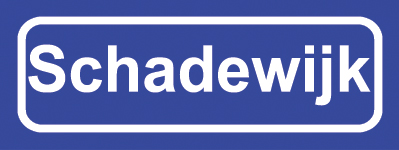 Koelkastmagneet plaatsnaambord Schadewijk