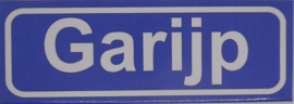 Koelkastmagneet plaatsnaambord Garijp