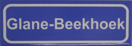 Koelkastmagneet plaatsnaambord Glane-Beekhoek