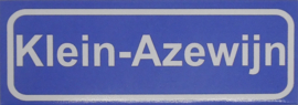 Koelkastmagneet plaatsnaambord Klein-Azewijn