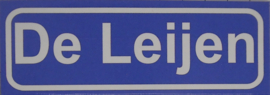 Koelkastmagneet plaatsnaambord De Leijen