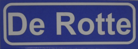 Koelkastmagneet plaatsnaambord De Rotte