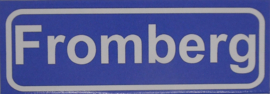 Koelkastmagneet plaatsnaambord Fromberg