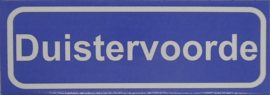 Koelkastmagneet plaatsnaambord Duistervoorde