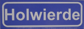 Koelkastmagneet plaatsnaambord Holwierde