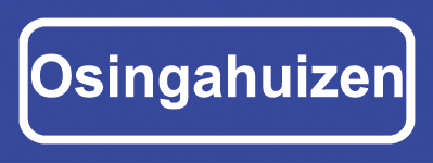 Koelkastmagneet plaatsnaambord Osingahuizen