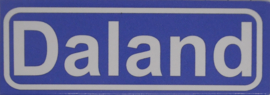 Koelkastmagneet plaatsnaambord Daland