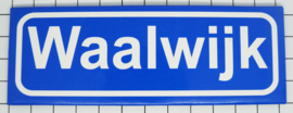 koelkastmagnee plaatsnaambord Waalwijk P_NB15.2001