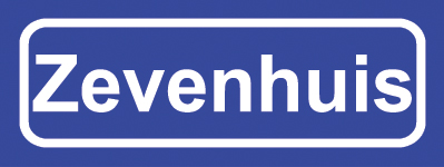 Koelkastmagneet plaatsnaambord Zevenhuis