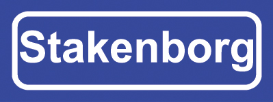 Koelkastmagneet plaatsnaambord Stakenborg