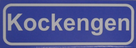 Koelkastmagneet plaatsnaambord Kockengen