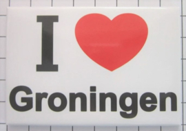 koelkastmagneet I ♥ Groningen N_GR1.001