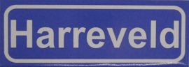 Koelkastmagneet plaatsnaambord Harreveld