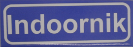 Koelkastmagneet plaatsnaambord Indoornik