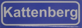 Koelkastmagneet plaatsnaambord Kattenberg
