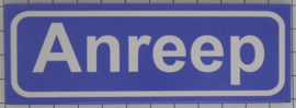 Koelkastmagneet plaatsnaambord Anreep