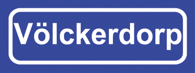 Koelkastmagneet plaatsnaambord Völckerdorp