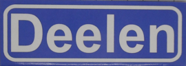 Koelkastmagneet plaatsnaambord Deelen