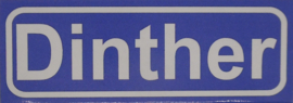 Koelkastmagneet plaatsnaambord Dinther