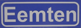 Koelkastmagneet plaatsnaambord Eemten