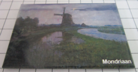 koelkastmagneet molen Piet Mondriaan 20.263