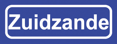 Koelkastmagneet plaatsnaambord Zuidzande