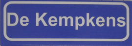 Koelkastmagneet plaatsnaambord De Kempkens