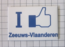 koelkastmagneet I like Zeeuws-Vlaanderen N_ZE3.002
