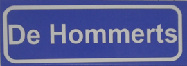 Koelkastmagneet plaatsnaambord De Hommerts