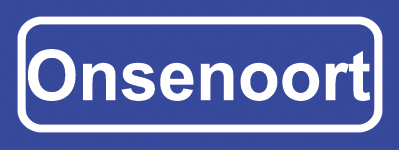 Koelkastmagneet plaatsnaambord Onsenoort