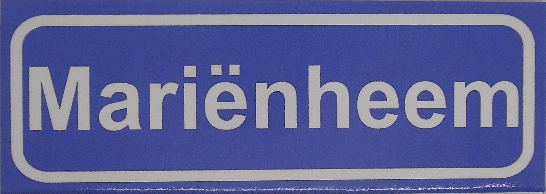Koelkastmagneet plaatsnaambord Mariënheem