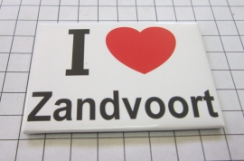 koelkastmagneet I ♥ Zandvoort  N_NH8.501
