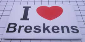 koelkastmagneet I ♥ Breskens N_ZE7.703