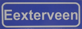 Koelkastmagneet plaatsnaambord Eexterveen