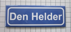 koelkastmagneet plaatsnaambord  Den Helder  P_NH8.0001