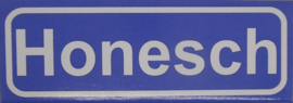 Koelkastmagneet plaatsnaambord Honesch