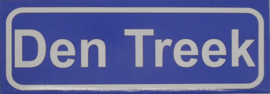 Koelkastmagneet plaatsnaambord Den Treek