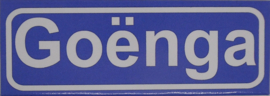 Koelkastmagneet plaatsnaambord Goënga