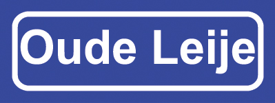 Koelkastmagneet plaatsnaambord Oude Leije