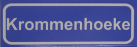 Koelkastmagneet plaatsnaambord Krommenhoeke