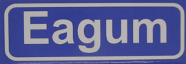 Koelkastmagneet plaatsnaambord Eagum