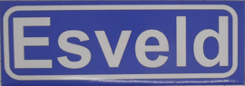 Koelkastmagneet plaatsnaambord Esveld