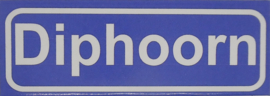 Koelkastmagneet plaatsnaambord Diphoorn