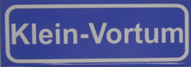 Koelkastmagneet plaatsnaambord Klein-Vortum