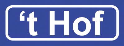 Koelkastmagneet plaatsnaambord 't Hof