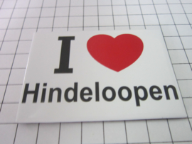 koelkastmagneet I ♥ Hindeloopen N_FR4.003