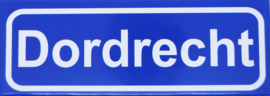 Koelkastmagneet plaatsnaambord Dordrecht
