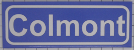 Koelkastmagneet plaatsnaambord Colmont