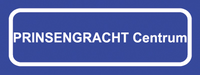 Koelkastmagneet plaatsnaambord PRINSENGRACHT Centrum