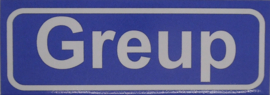 Koelkastmagneet plaatsnaambord Greup